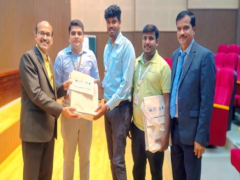 Training session at Adhiyamaan College