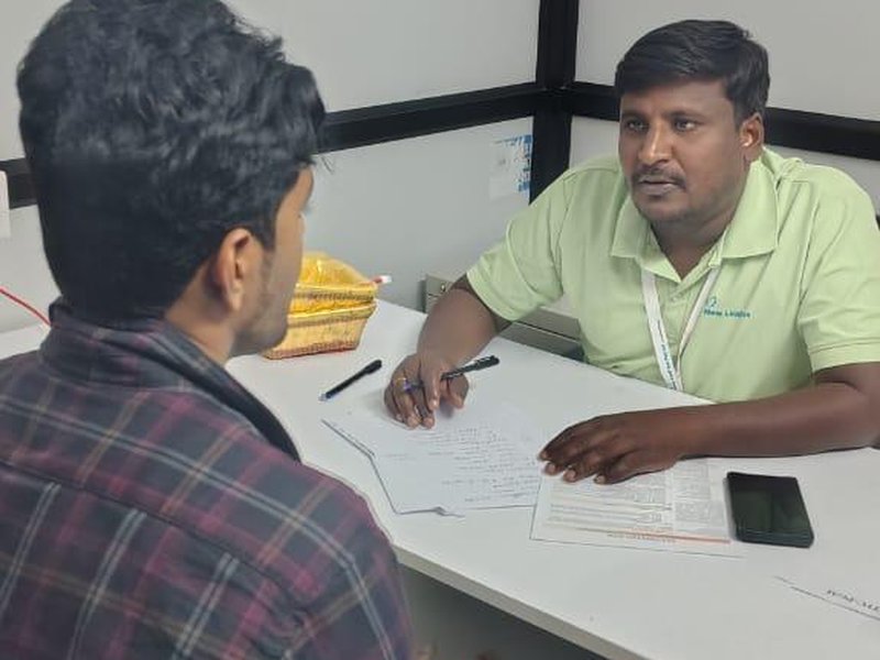 Interactive learning session